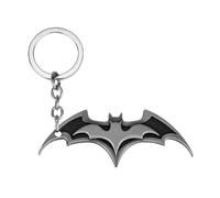 Batman Batarang Superhero Keyring Keychain Dark Knight Symbol Metal Gift Gaming Tower Black