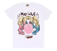 Heroes Inc. Harley Quinn - Mad Love - T-Shirt Homme (L) White