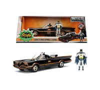 Batman Batmobile 1966 Classic TV Series 2B Figure Metals Die-Cast 1:24 Model