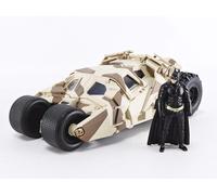 Batman Batmobile Tumbler Camouflage Model 1/24 Scale 20cm with Original Figure
