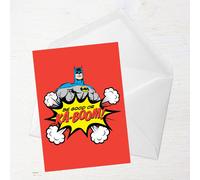 Batman Be Good Or Ka-Boom! Greetings Card - Large Card