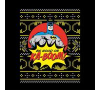 Batman Be Good Or Ka Boom! Sweatshirt - Black - M