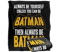 BATMAN Be Officially Licensed Silky Touch Super Soft Throw Blanket 152 x 127 cm