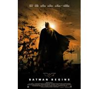 Batman Begins Movie Film Poster Classic Retro Wall Art Home Decor Print A4
