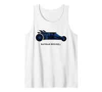 Batman Begins The Batmobile Drawing Tank Top