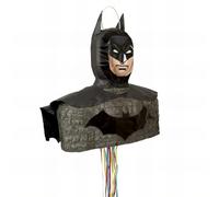 Batman Black Party 3D Pinata (35cm x 38cm) 1 Piece - 3D Design for Birthday Celebrations & Superhero Themed Events
