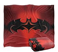 BATMAN Blanket, 152 x 127 cm and Robin Logo Silky Touch Super Soft Throw Blanket