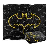 BATMAN Blanket, 152 x 127 cm Drip Symbol Silky Touch Super Soft Throw Blanket