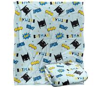 BATMAN Blanket, 152 x 127 cm Sketch Icons Silky Touch Super Soft Throw Blanket