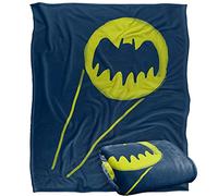 BATMAN Blanket, 152 x 127 cm The Bat Signal Silky Touch Super Soft Throw Blanket