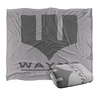 BATMAN Blanket, 152 x 127 cm The Wayne Silky Touch Super Soft Throw Blanket