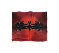Batman Blanket, 152x127 cm & Robin Logo Silky Touch Super Soft Throw Blanket in White Batman White 152x127 cm