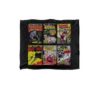 Batman BM Covers Blanket 152 x 127 cm DC Comics White One Size
