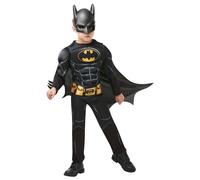 (5-6 Years, Black/Yellow) Batman Boys Core Costume