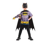 Batman Boys Costume Set5-6 Years Purple/Black BN6241