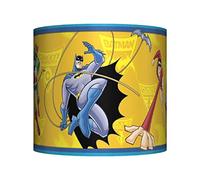 BATMAN BRAVE & BOLD CEILING LAMPSHADE ~ 10" DRUM ~ BOYS LAMP SHADE