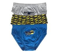 BATMAN Briefs Pants Underwear Cotton (UK, Age, 7 Years, 8 Years, Regular, Design 1)