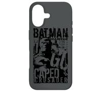 Batman Caped Crusader Stenciled Case for iPhone 17
