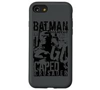 Batman Caped Crusader Stenciled Case for iPhone SE (2020) / 7/8
