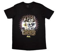 Batman Caped Crusaders T Shirt DC Comics Black L