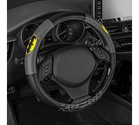 Batman Car Steering Wheel Cover - Steering Wheel Cover with Officially Licensed Warner Brothers Graphics, Great Automotive Accessory Gift Idea for Fans