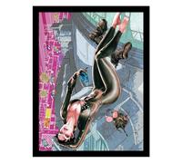 BATMAN Catwoman Around Comic Cover Print (30cm x 40cm) (Multicoloured)