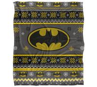 Batman Christmas Fair Isle Blanket