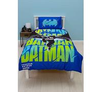 Batman City Brights Reversible Duvet Cover Set - Single Multi