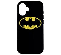 Batman Classic Logo Distressed Case for iPhone 16