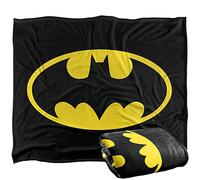 BATMAN Classic Logo Officially Licensed Silky Touch Super Soft Throw Blanket 152 x 127 cm