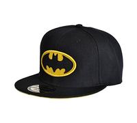 Batman - Classic Logo Snapback Cap - Black