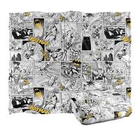 BATMAN Comic All Over Officially Licensed Silky Touch Super Soft Throw Blanket 152 x 127 cm
