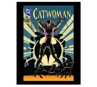 Batman Comic Cover Catwoman Print