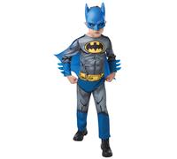 Rubies Official Batman Comic Child's Classic Costume, Superhero Fancy Dress, Child's Size Medium Age 5-6, Height 116 cm Halloween, World Book Day