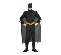 Adult BATMAN DELUXE DARK KNIGHT Muscle Chest Outfit TV Fancy Dress Costume Mens