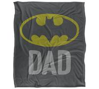 Batman Dad Logo Blanket