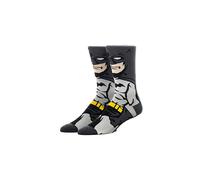 BATMAN Dark Knight 360 Character Crew Socks Black