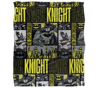 Batman Dark Knight Comic Montage Blanket