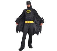 Batman Dark Knight costume disguise adult official DC Comics (Size L) with padded muscles