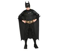 Batman Dark Knight Costume Kids Official Child Cape Mask Belt Fancy Dress