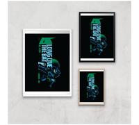 Batman Day London Giclee Art Print - A2 - Wooden Frame