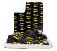 Batman DC Comics Waterproof Dog Bed Cover, Large 40x50 Pet Blanket for Furniture Bed Couch Sofa, (Officially Licensed) by Franco