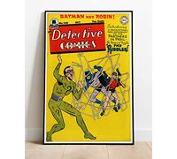 Batman DC Detective Comics The Riddler First Appearance Poster Cover Print : A Huge 36"x24" Poster Print Similar (Slightly Larger) to A1 Size : Vintage Retro Reproduction