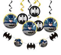 Batman Decorating Kit (24cm x 25cm) - Exciting Assorted Superhero Party Accessories - Perfect for Superhero Fans of All Ages - 7pc