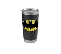 Batman Dripping Brick Wall Shield Stainless Steel Insulated Tumbler