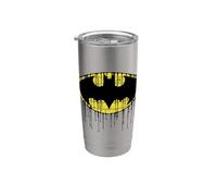 Batman Dripping Brick Wall Shield Stainless Steel Insulated Tumbler