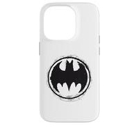 Batman Emblem Circle Logo Icon Dark Knight Fandom Case for iPhone 14 Pro