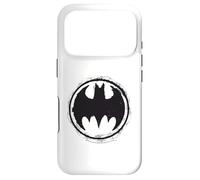 Batman Emblem Circle Logo Icon Dark Knight Fandom Case for iPhone 17 Pro