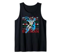 Batman Fair Isle Christmas Tank Top