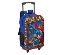 Batman Foldable Trolley Backpack Wheeled Deluxe Cabin Luggage
